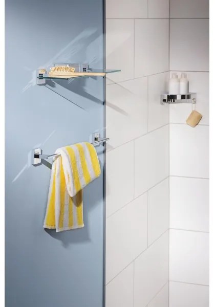 GROHE 41109000 - Mensola in vetro START CUBE 530 mm cromato lucido