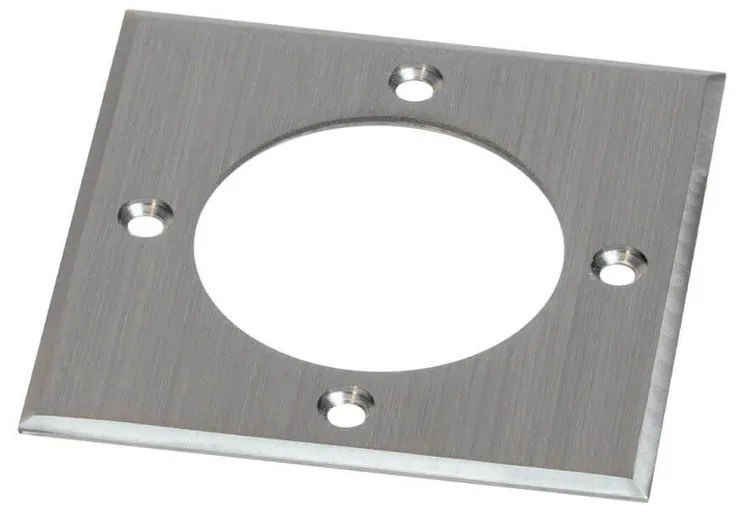 Faretto Carrabile Quadrato GU10 IP67 con Doppio Pressacavo