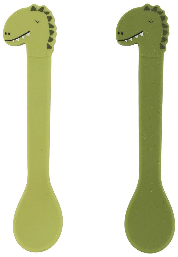 Cucchiaini in silicone 2 pezzi Mr. Dino