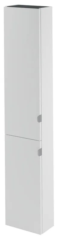 Colonna per mobile bagno Neo SENSEA 2 ante P 17 x L 30 x H 154 cm bianco laccato mdf