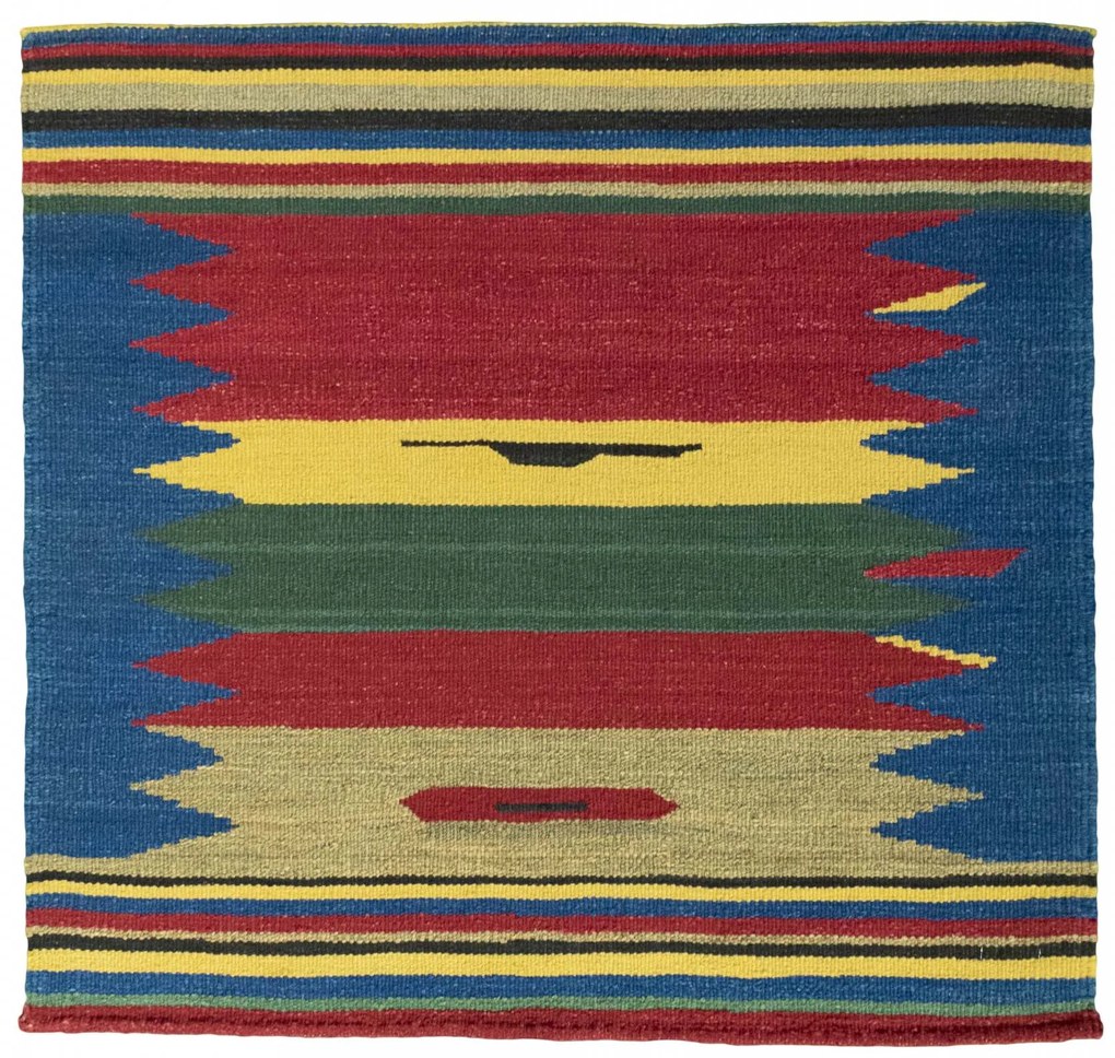 Kilim Tappeto persiano 110x100 (Iran) Tessuto A Mano