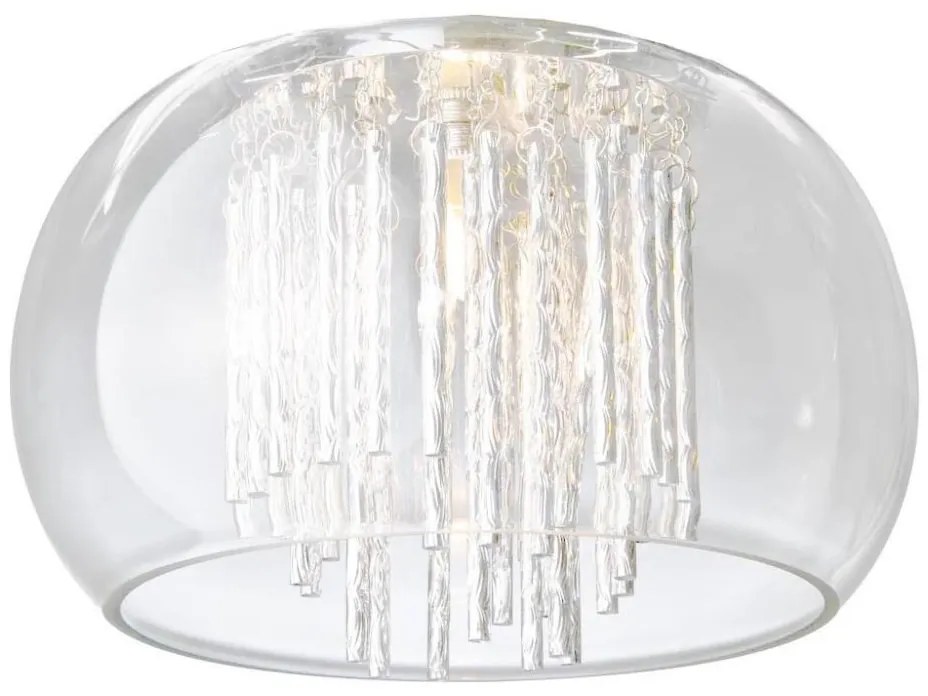 Azzardo - Vetro di ricambio per plafoniera REGO diametro 23 cm