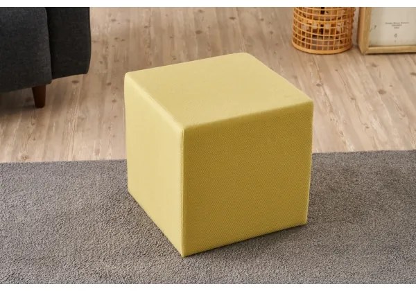 Sgabello CUBI 40x40 cm giallo