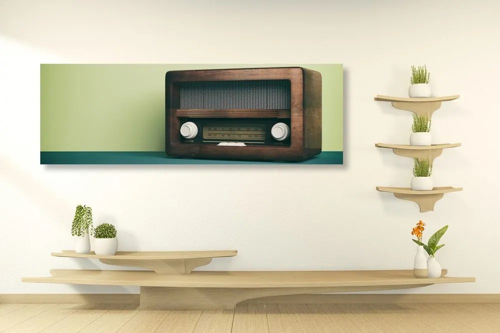 Stampa su tela – Radio retrò
