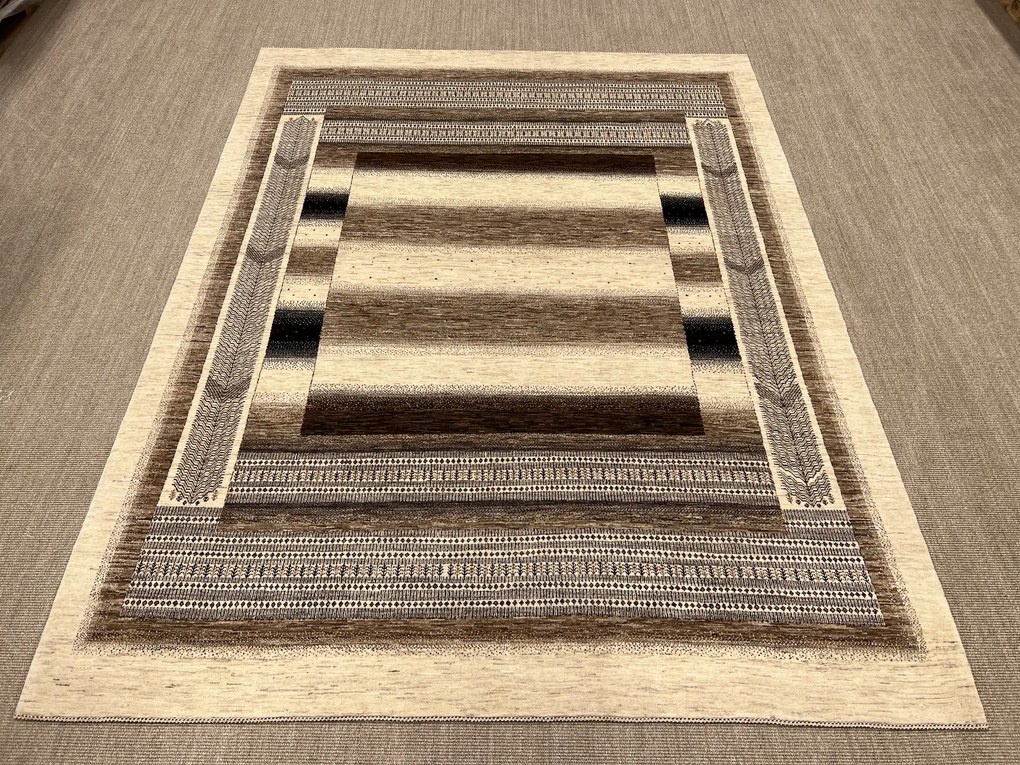 Loribaft Tappeto 240 x 320 Beige (Iran) Annodato A Mano