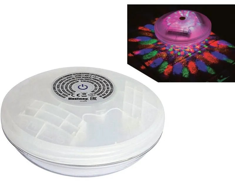 Luce a Led Galleggiante Multicolor - ø cm.14 (art. 58419)