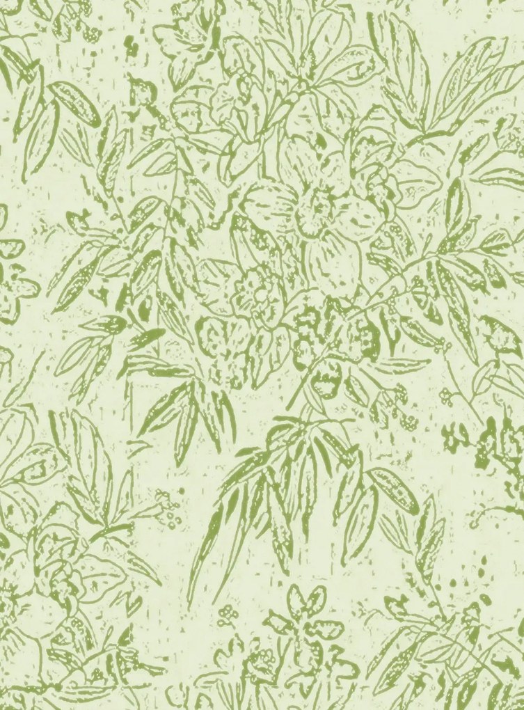 Mindthegap Tapete Cherry Orchard - Green/ Beige