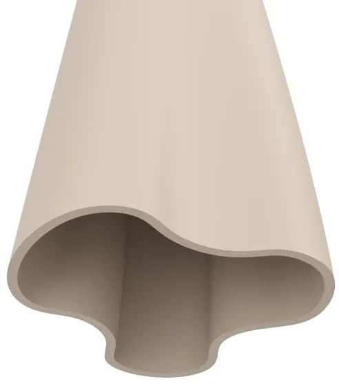 Eglo 390363 - Lampadario a sospensione con filo TOLLERIC 1xE27/40W/230V beige