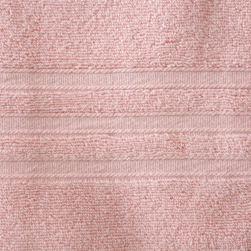 Asciugamano tipo terry rosa chiaro in cotone 70x120 cm Zero Twist – Catherine Lansfield