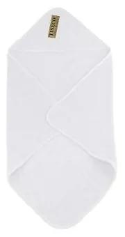 Asciugamano in cotone bianco con cappuccio 75x75 cm - Tiseco Home Studio