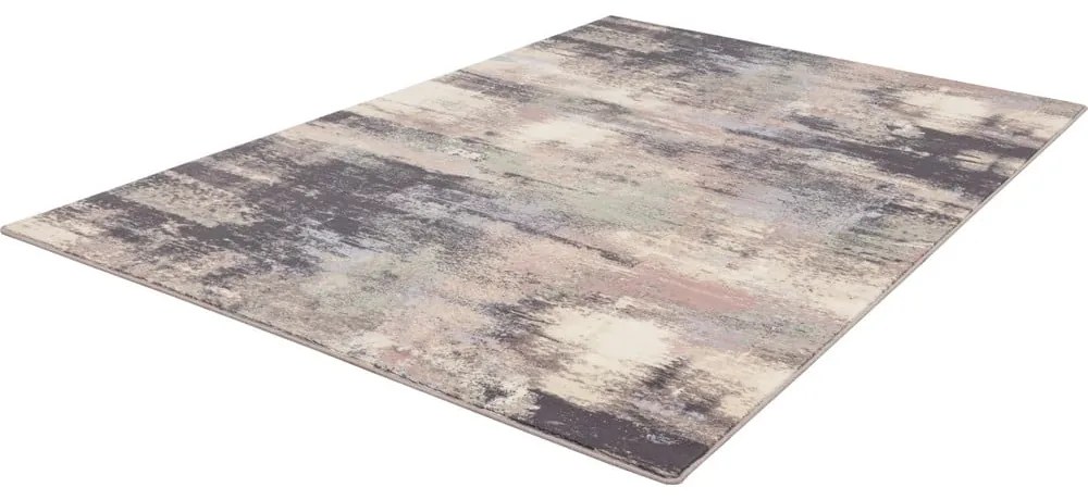 Tappeto in lana rosa chiaro 160x240 cm Fizz - Agnella
