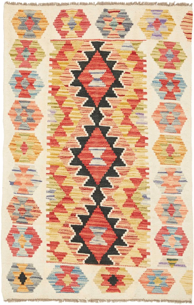 Kilim Tappeto 80x130 (Pakistan) Tessuto A Mano