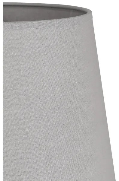 Duolla - Paralume per lampada da tavolo CLASSIC M E27 diametro 24 cm grigio