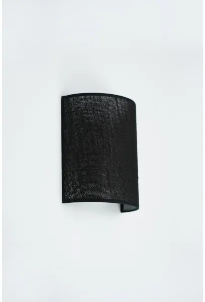 Brilagi - Applique SEMI 1xE27/15W/230V diametro 20 cm nero