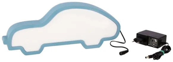 Lampada da scrivania LED per bambini CAR LED/11W/230V blu