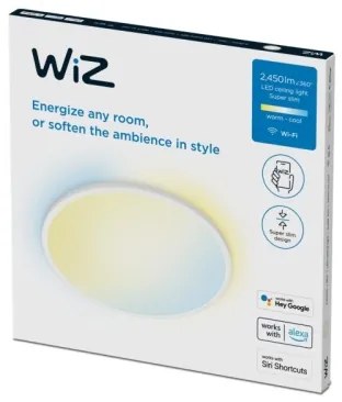 WiZ - Plafoniera LED dimmerabile SUPERSLIM LED/22W/230V Wi-Fi bianco