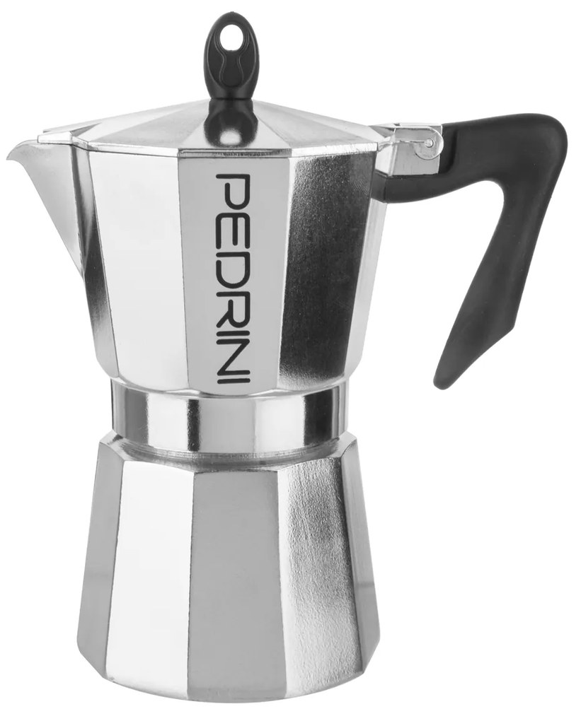 Caffettiera 6 tazze Pedrini Brillantata