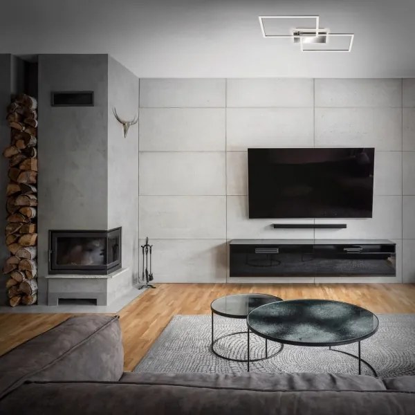 Brilo - Lampadario a plafone LED dimmerabile FRAME 2xLED/20W/230V 2700-6500 + +TC