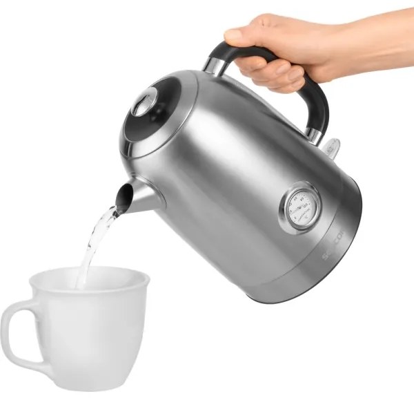 Sencor - Bollitore 1,7 l 2200W/230V acciaio inossidabile