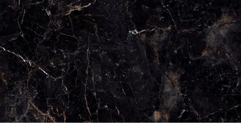 Mexen Champion Gres nero smaltato rett. G1, piastrella pavimento-parete 120 x 60 cm, alta lucentezza - TL202-120-060-00
