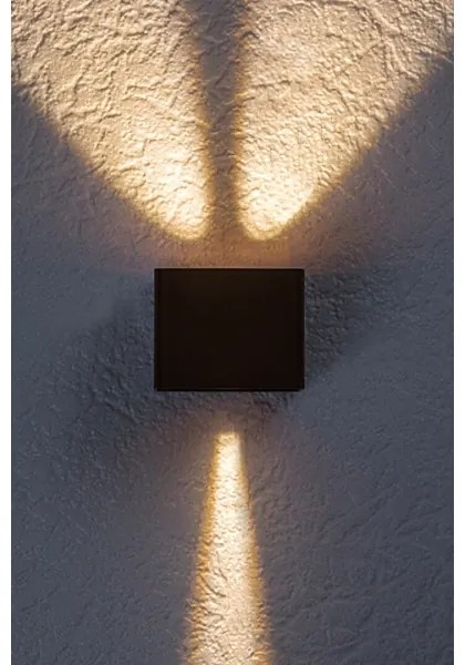 Rabalux 77169 - Applique a LED da esterno HALLSTATT LED/10W/230V IP54 marrone