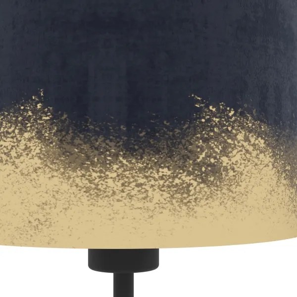 Eglo 39975 - Lampada da tavolo CASUARITA 1xE27/40W/230V blu/oro