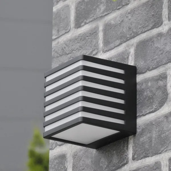 Lampada da parete esterna MAXWELL LED 10W 230V IP54 antracite