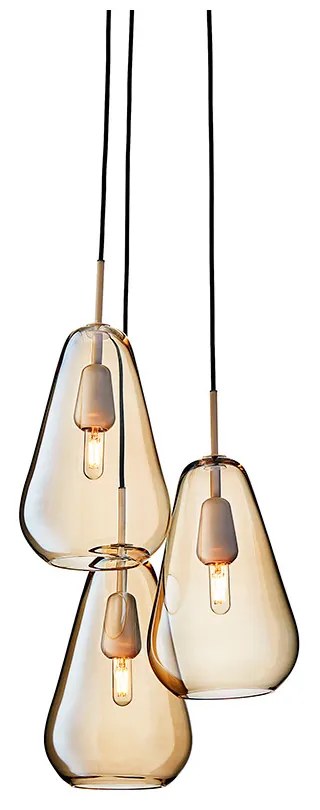 Nuura - Anoli 3 Lampadario Nordic Gold/Oro Nuura