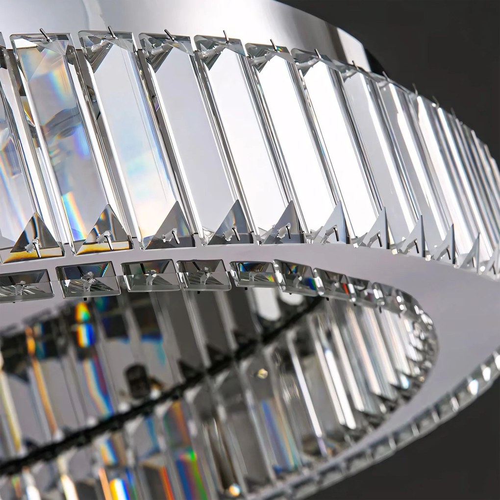 Lampada da soffitto APP1744-C 50 cm CHROME