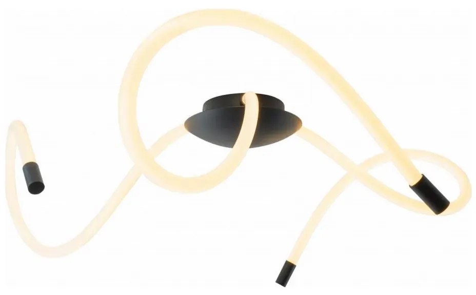 Zuma Line 20008-3X1BK - Lampadario a plafone LED BALBO LED/42W/230V 3000/4000/6000K