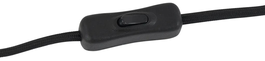 Lampada da tavolo Japandi oro con paralume beige - Pluni