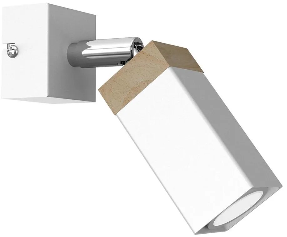 Faretto da parete SOLO 1xGU10/MR11/40W/230V bianco