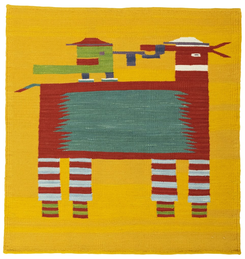 Kilim Tappeto 100x100 (Tacchino) Tessuto A Mano