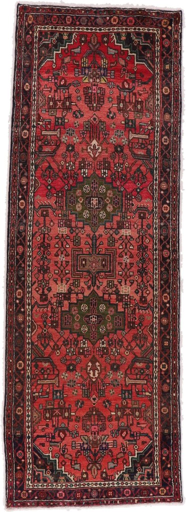 Hamedan Tappeto persiano 280x100 (Iran) Annodato A Mano