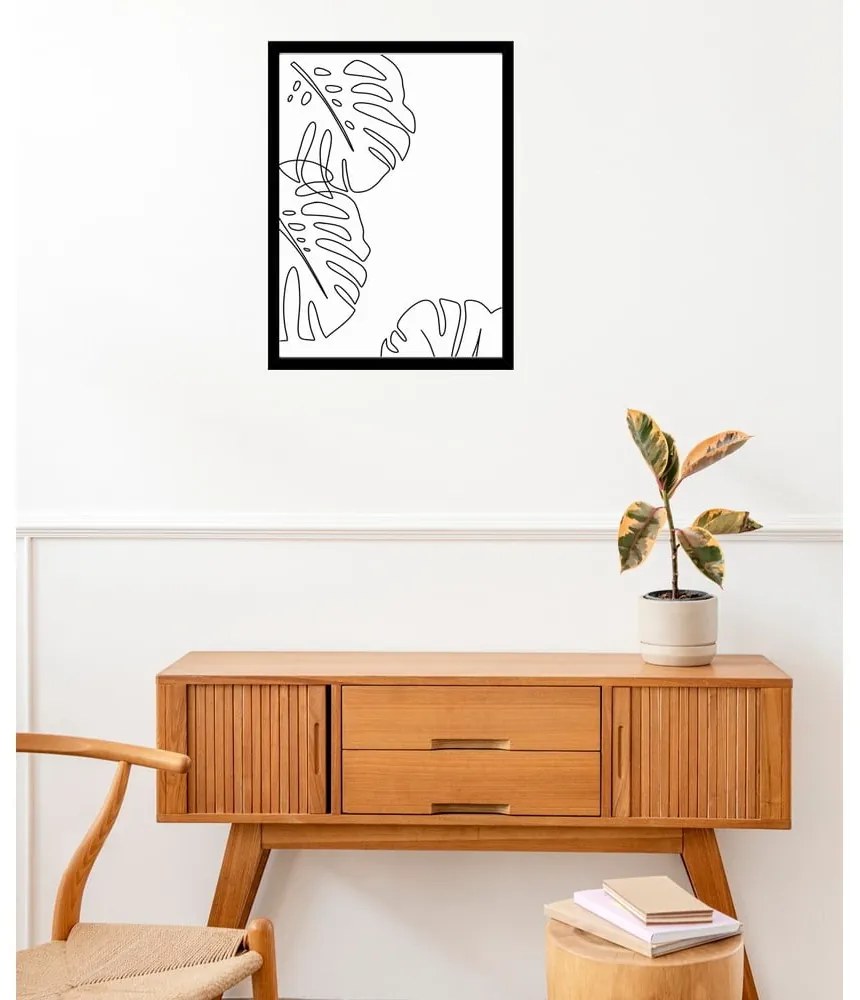 Poster 29x41,4 cm Monstera - Veronika Boulová