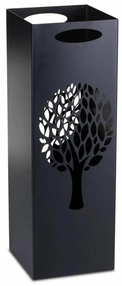 Portaombrelli in metallo INDUSTRIAL 60x21 cm nero