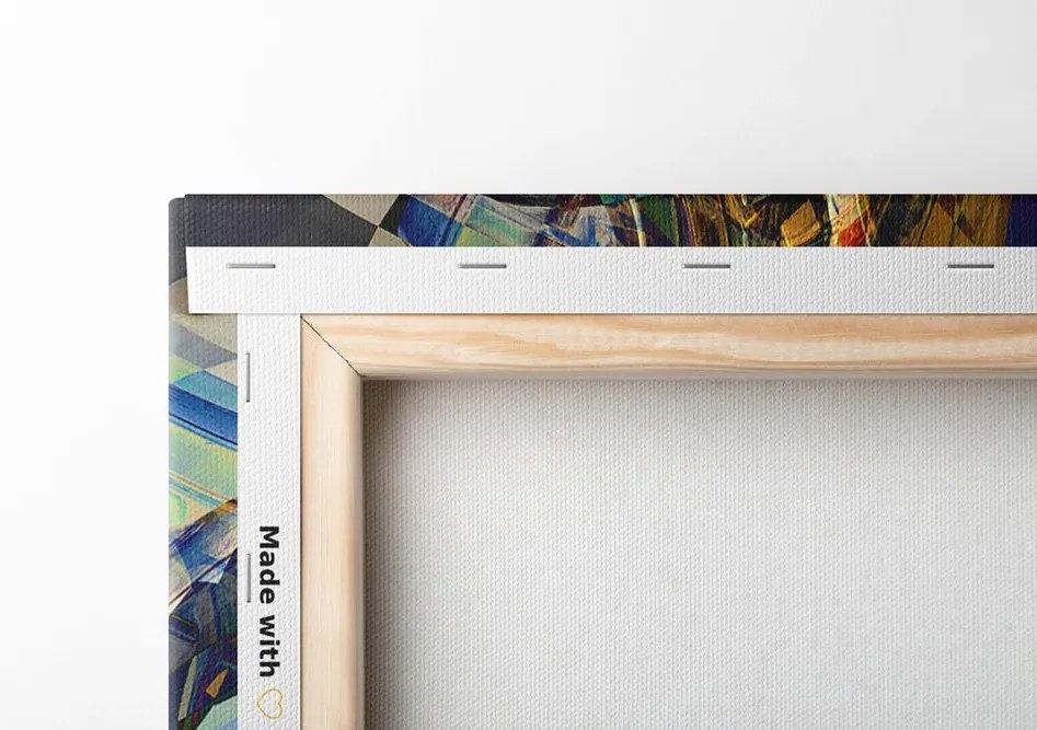 Quadro su tela – Arte piena di astrattismo