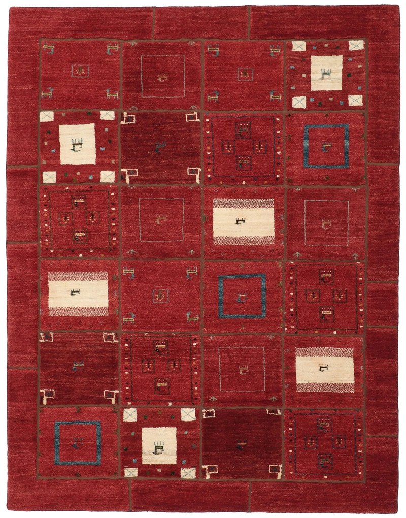Gabbeh Tappeto persiano 260 x 200 (Iran) Annodato A Mano