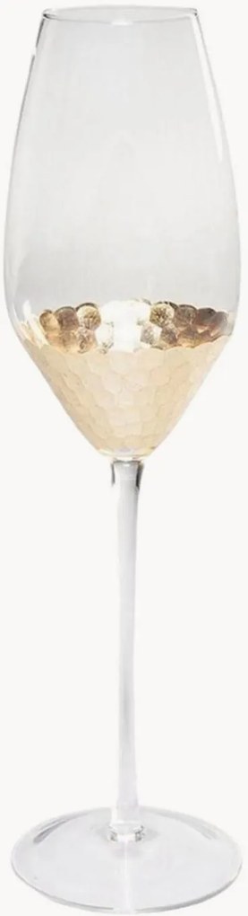 Set di 4 flute da champagne Gobi