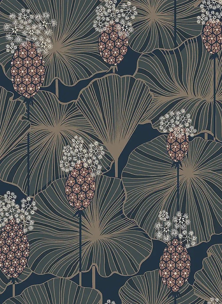 BoråsTapeter Carta da parati Umbrella Leaves - 3118