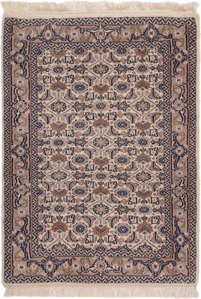 Persian Tappeto 60 x 90 (Indian) Annodato A Mano