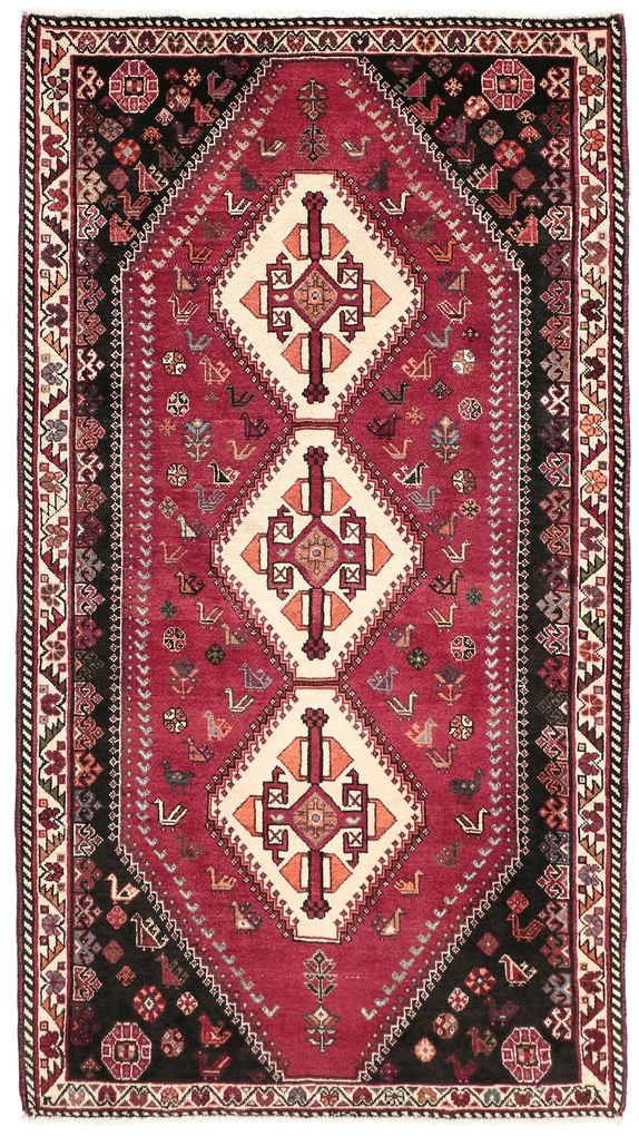 Gashghai Tappeto persiano 180x100 (Iran) Annodato A Mano