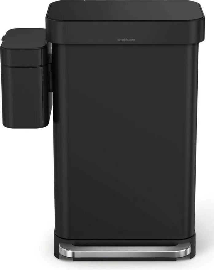 Contenitore per rifiuti compostabili nero opaco 4 l - simplehuman
