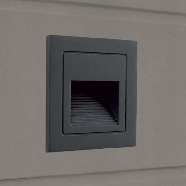 Orion AL 11-1217 - Faretto incasso LORO LED/2W/230V IP65 antracite