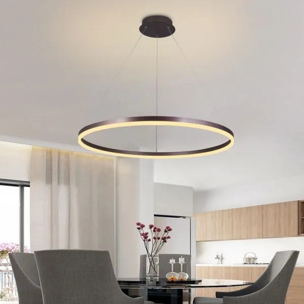 Lampadario a sospensione con filo LED dimmerabile LED/55W/230V 3000-6500K + telecomando