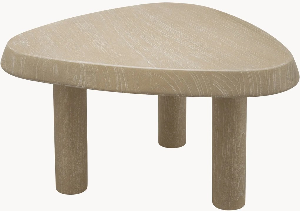 Tavolino da salotto in legno di Mindi dalla forma organica Briël