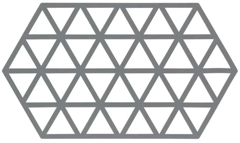 Tappetino in silicone per pentole 24x14 cm Triangles - Zone