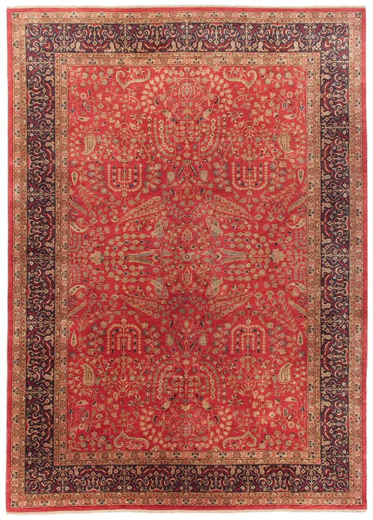 Tabriz Tappeto 200x280 (Indian) Annodato A Mano