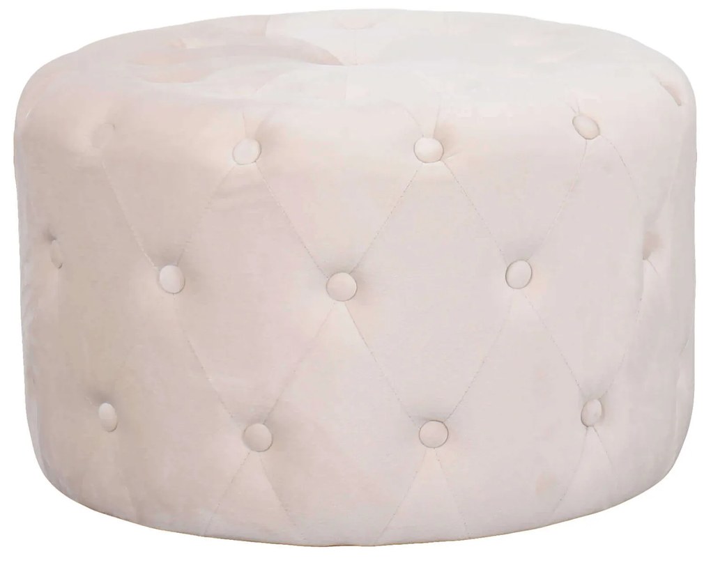 AURA - pouf rotondo in velluto