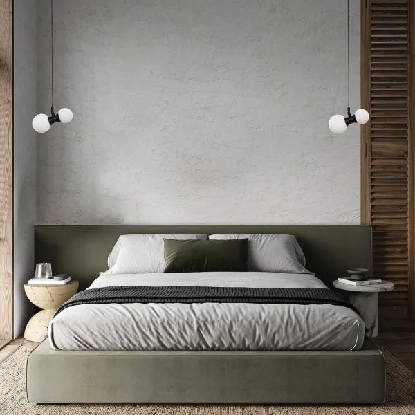 Rabalux 72299 - Lampadario a sospensione con filo LITION 2xG9/28W/230V